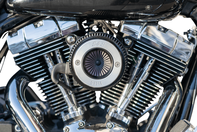 S&S CYCLE 1010-2959 Air Stinger Stealth Air Cleaner Kit - Chrome Ring — image 3 of 7