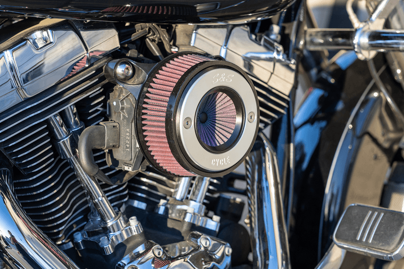S&S CYCLE 1010-2959 Air Stinger Stealth Air Cleaner Kit - Chrome Ring — image 7 of 7