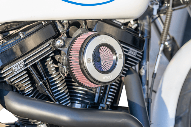 S&S CYCLE 1010-2960 Air Stinger Stealth Air Cleaner Kit - Black Chrome Ring — image 4 of 4