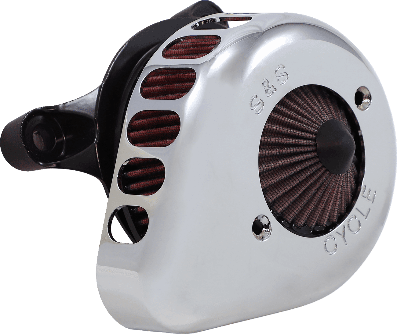 S&S CYCLE 1010-2963 Air Stinger Stealth Air Cleaner Kit - Chrome
