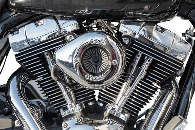 S&S CYCLE 1010-2963 Air Stinger Stealth Air Cleaner Kit - Chrome — image 2 of 6