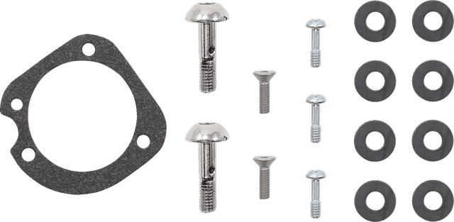 S&S CYCLE 1010-2967 Air Stinger Stealth Air Cleaner Kit - Black Chrome Ring — image 6 of 6