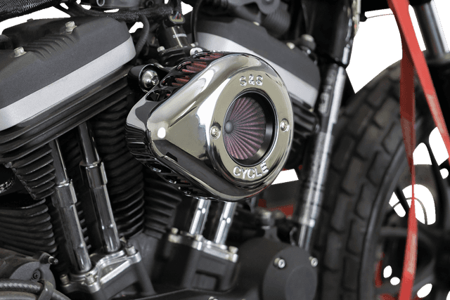 S&S CYCLE 1010-2968 Air Stinger Stealth Air Cleaner Kit - Chrome — image 5 of 5