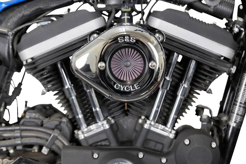 S&S CYCLE 1010-2968 Air Stinger Stealth Air Cleaner Kit - Chrome — image 4 of 5