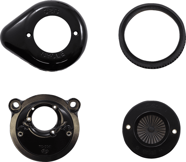S&S CYCLE 1010-2969 Air Stinger Stealth Air Cleaner Kit - Black — image 3 of 5