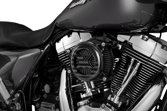 VANCE & HINES 1010-2992 VO2 America Air Intake Kit - Black - Dyna/Softail/Touring