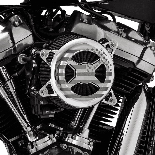 VANCE & HINES 1010-2994 VO2 America Air Intake Kit - Chrome - M8 — image 2 of 4