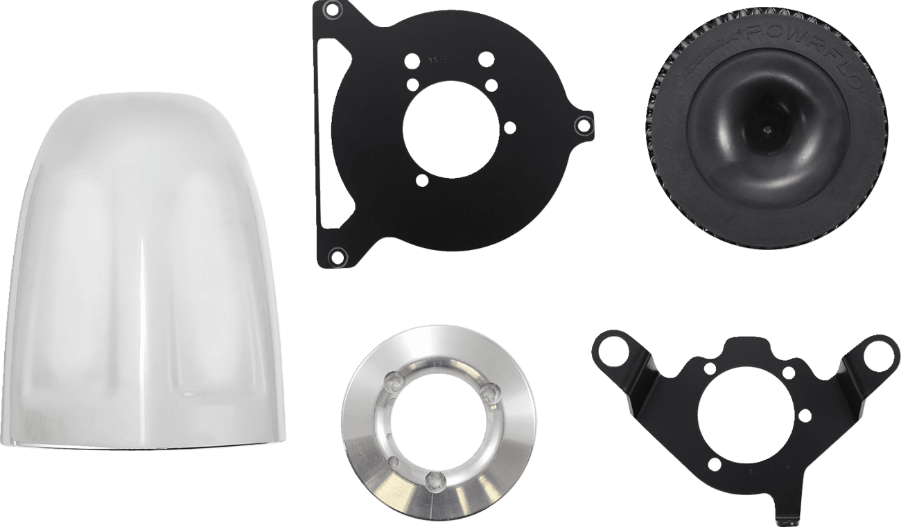 COBRA 1010-3000 PowrFlo Air Intake Kit - Chrome