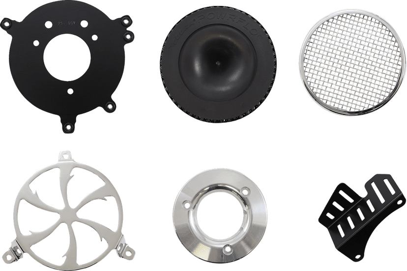 COBRA 1010-3004 Air Cleaner Kit - Chrome — image 3 of 3