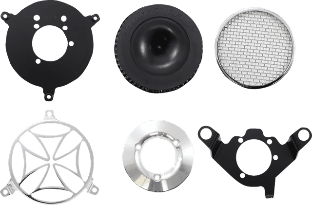 COBRA 1010-3011 Air Cleaner Kit - Chrome — image 4 of 5