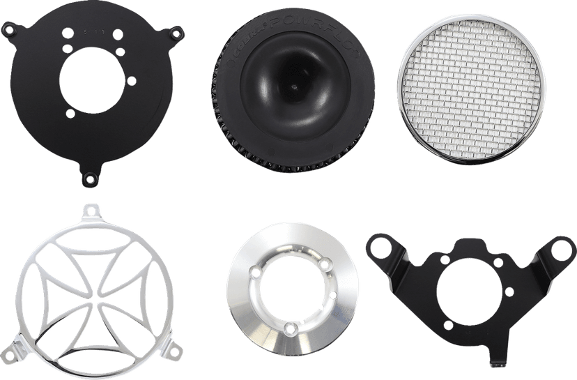 COBRA 1010-3011 Air Cleaner Kit - Chrome — image 4 of 5