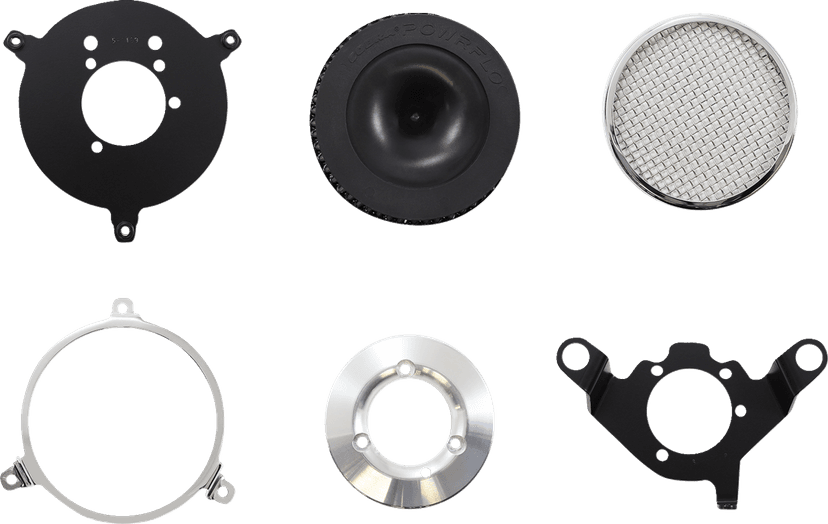 COBRA 1010-3013 Air Cleaner Kit - Chrome — image 4 of 4