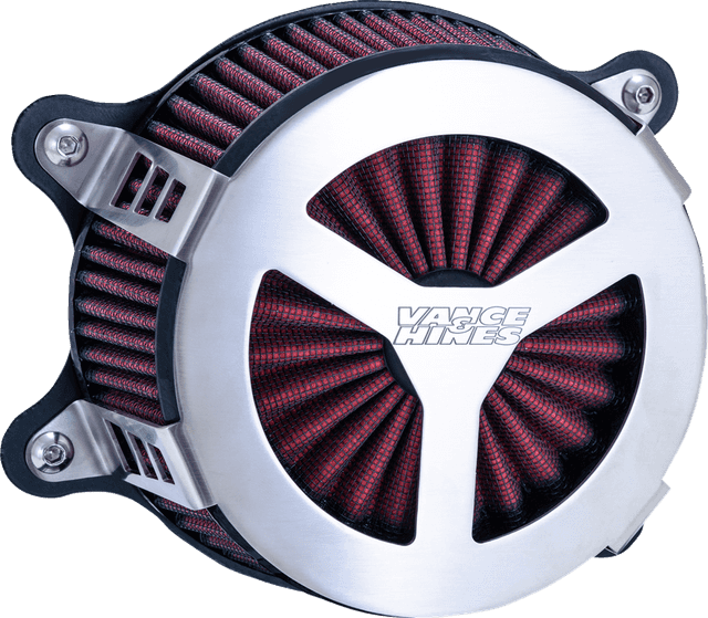 VANCE & HINES 1010-3067 VO2 Radiant III Air Intake - Brushed