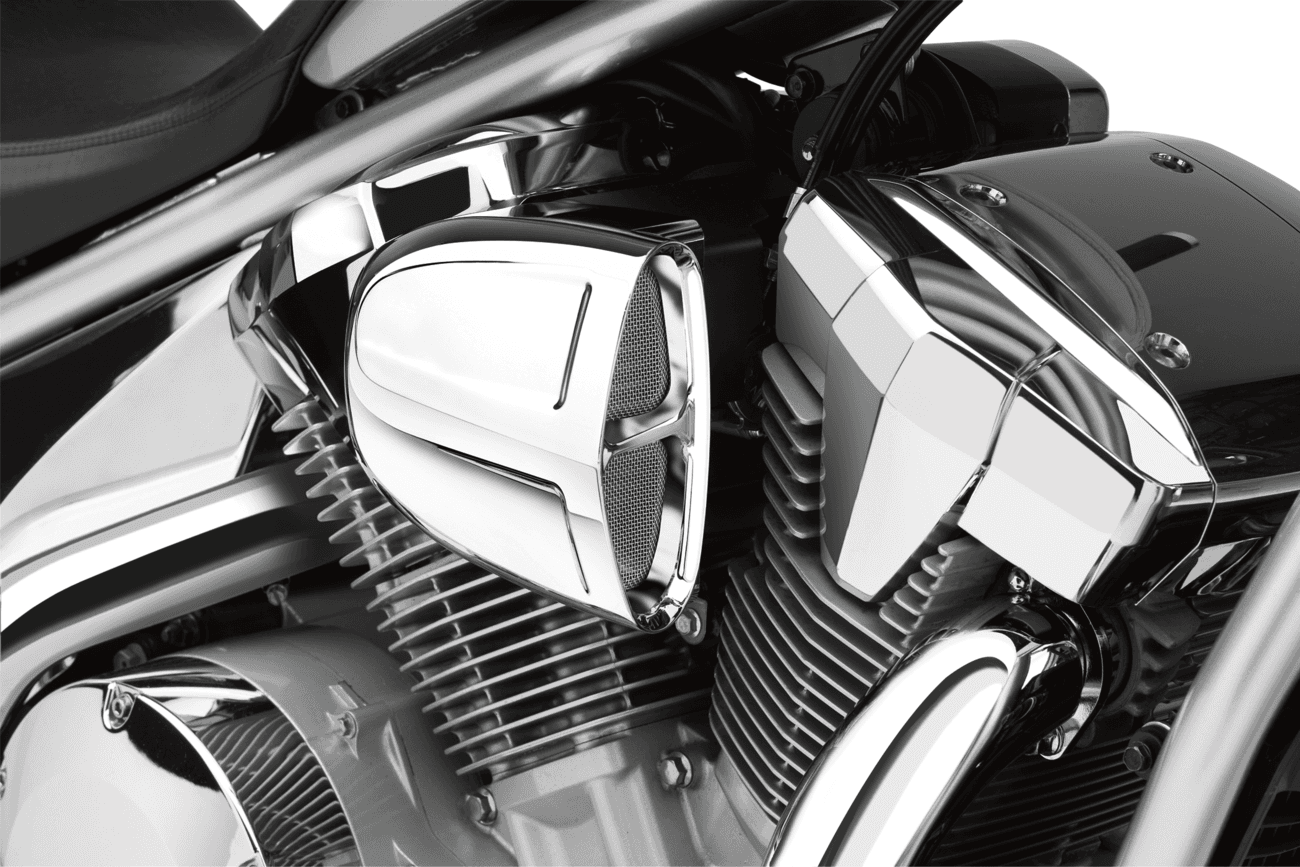 COBRA 1010-3092 Air Cleaner Kit - Chrome