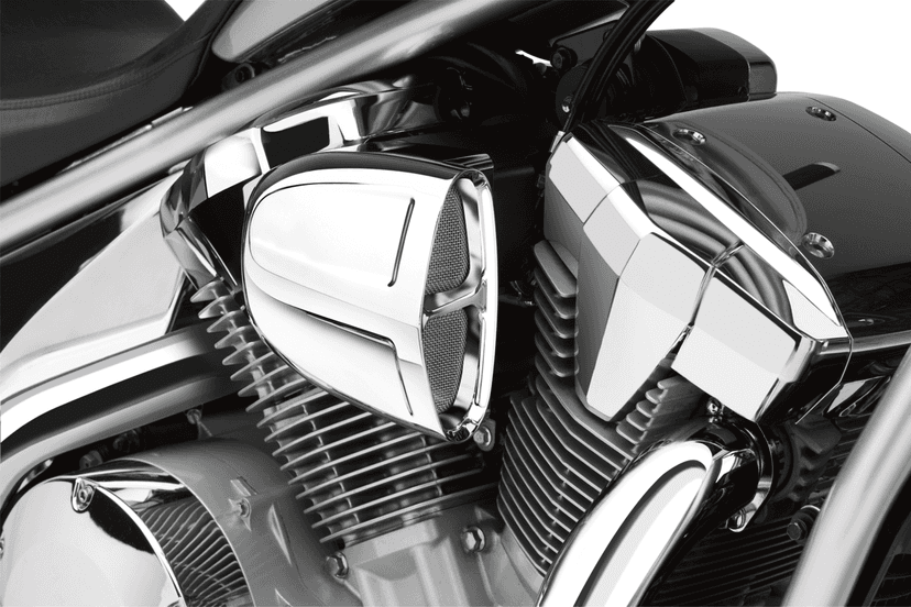COBRA 1010-3092 Air Cleaner Kit - Chrome
