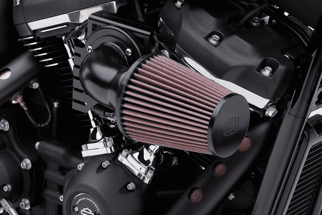 COBRA 1010-3127 Cone Air Intake - Black - Touring/Trike — image 1 of 2