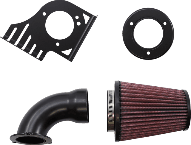 COBRA 1010-3128 Cone Air Intake - Black - Touring/Trike — image 2 of 2