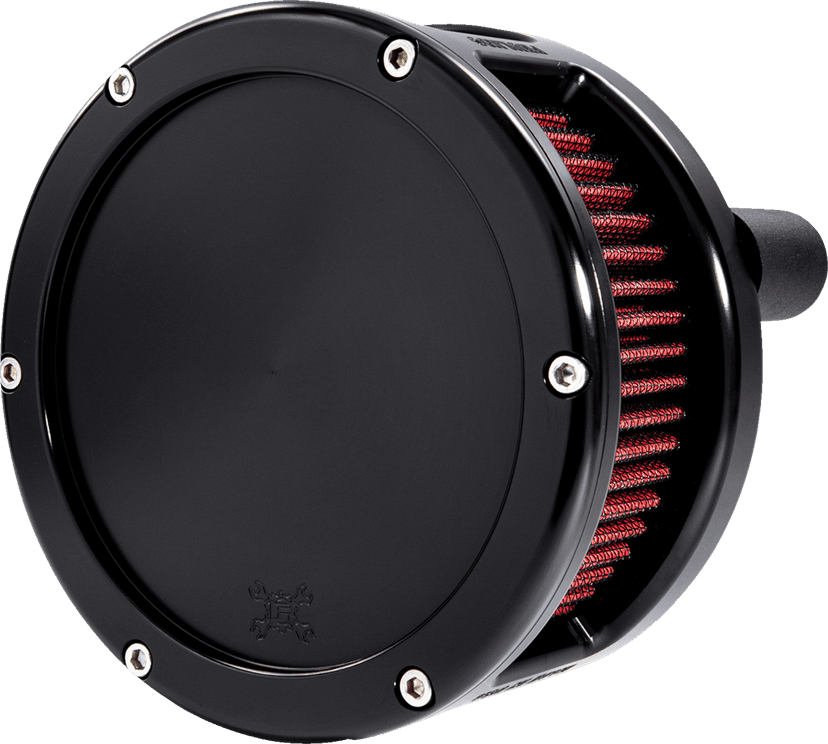FEULING OIL PUMP CORP. 1010-3143 BA Series Air Cleaner Kit - Black Anodized - Red Filter