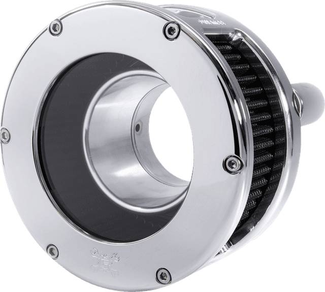 FEULING OIL PUMP CORP. 1010-3158 BA Series Air Cleaner Kit - Chrome - Black Filter