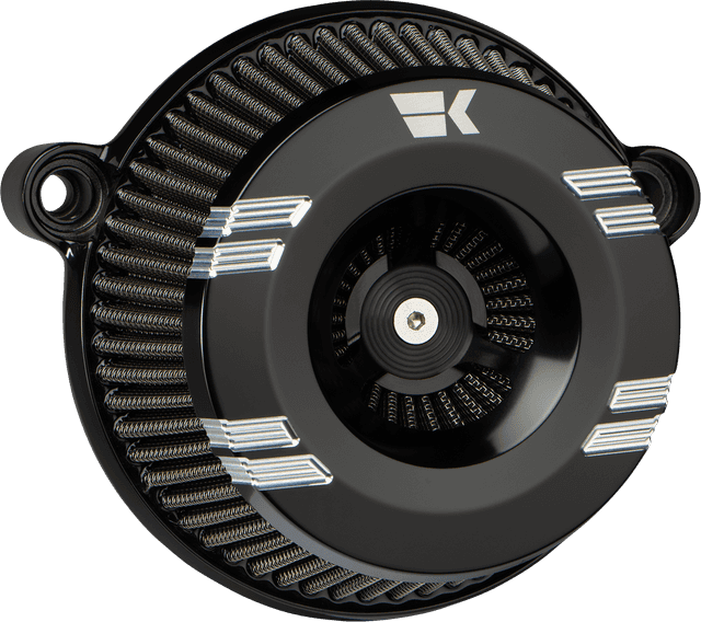 KHROME WERKS 1010-3164 Instigator Air Cleaner - Klassic - Black - Twin Cam