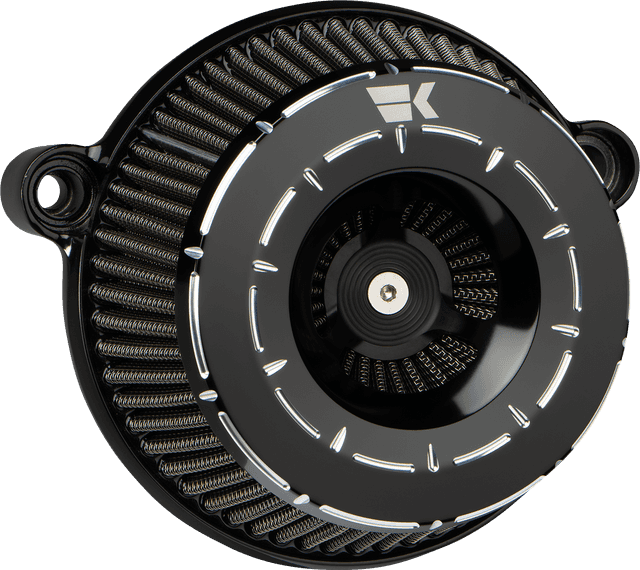 KHROME WERKS 1010-3165 Instigator Air Cleaner - Tracer - Black - Twin Cam