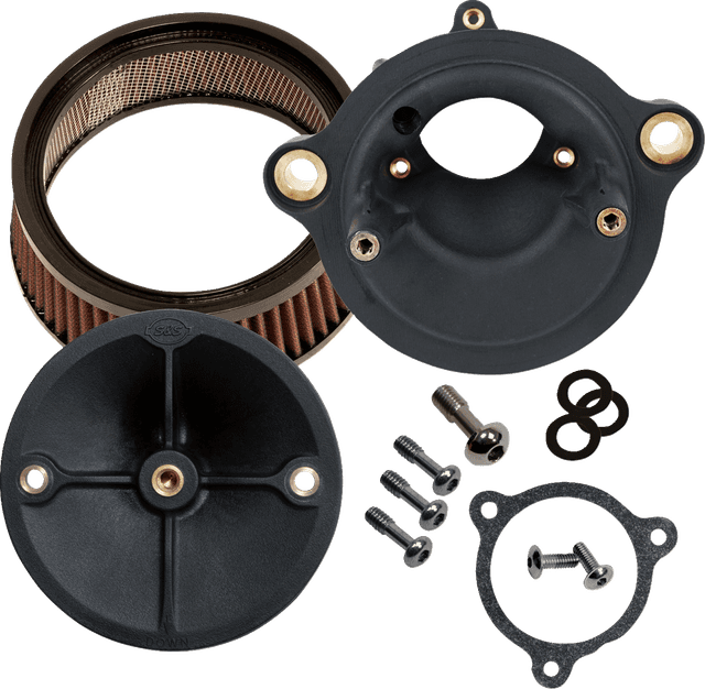 S&S CYCLE 1010-3201 Super Stock™ Stealth Air Cleaner Kit - No Cover - M8 Touring — image 2 of 2