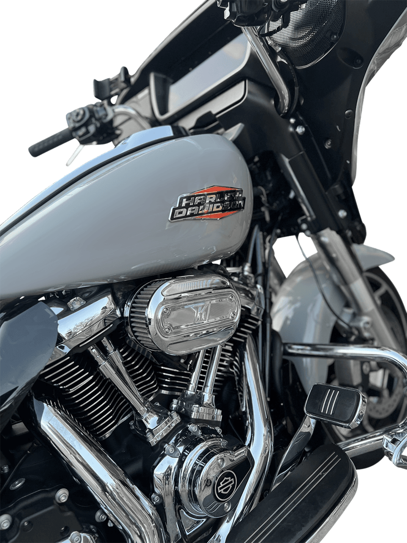 KODLIN USA 1010-3207 Oval Air Cleaner Kit - Chrome - Touring/Softail — image 4 of 5