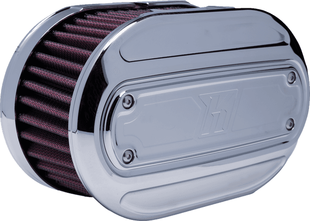 KODLIN USA 1010-3207 Oval Air Cleaner Kit - Chrome - Touring/Softail — image 1 of 5
