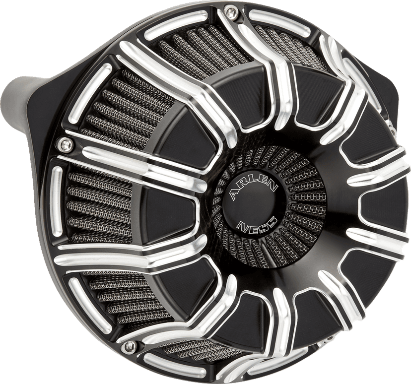 ARLEN NESS 1010-3221 Inverted Series Air Cleaner Kit - 10-Gauge - Black