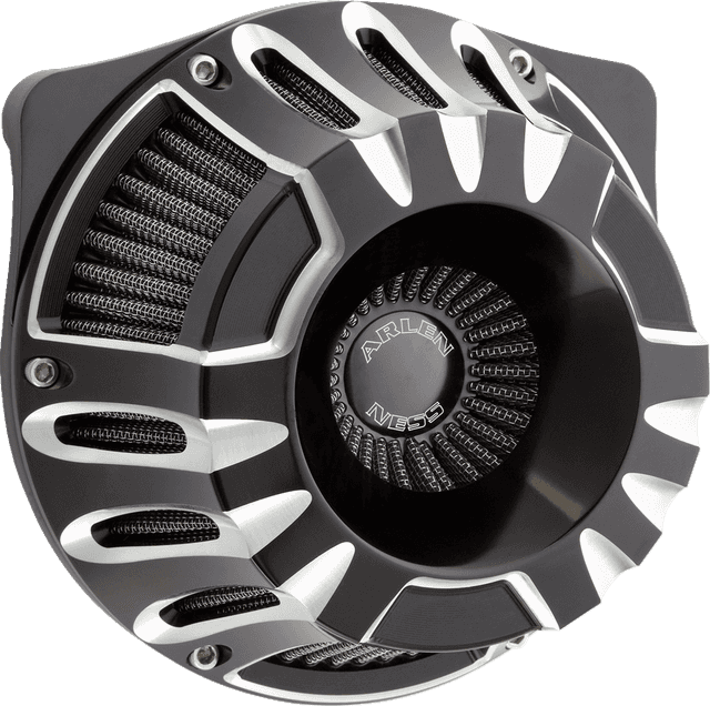 ARLEN NESS 1010-3227 Inverted Series Air Cleaner Kit - Deep Cut - Black