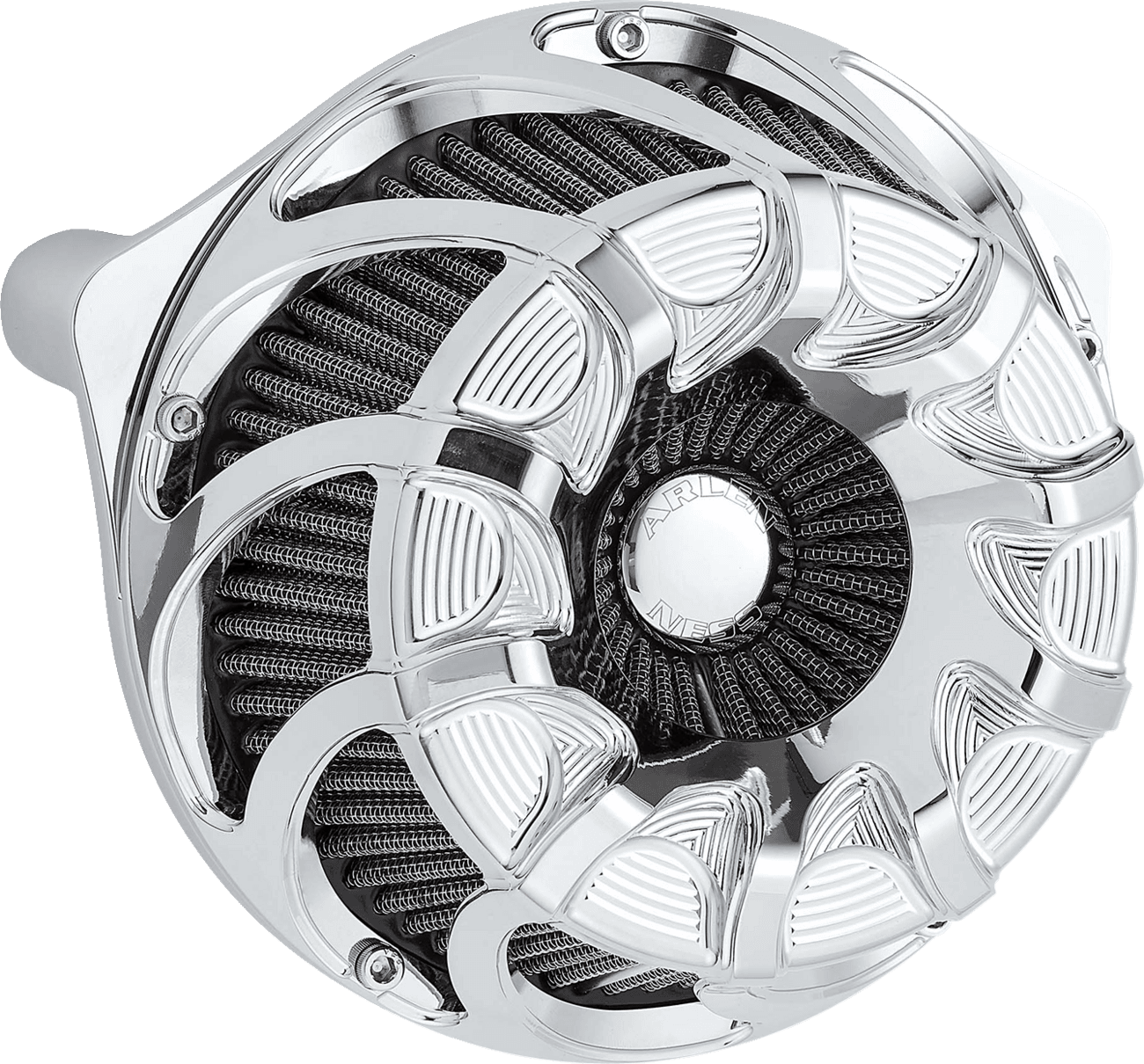 ARLEN NESS 1010-3230 Inverted Series Air Cleaner Kit - Drift - Chrome