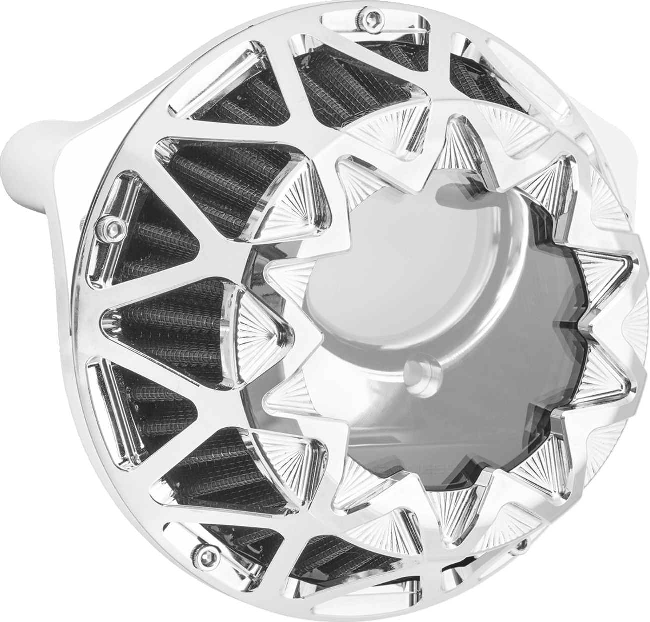 ARLEN NESS 1010-3235 Crossfire Air Cleaner - Chrome