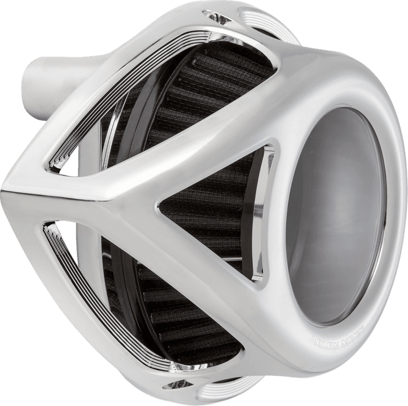 ARLEN NESS 1010-3243 Clear Tear Air Cleaner Kit - Chrome