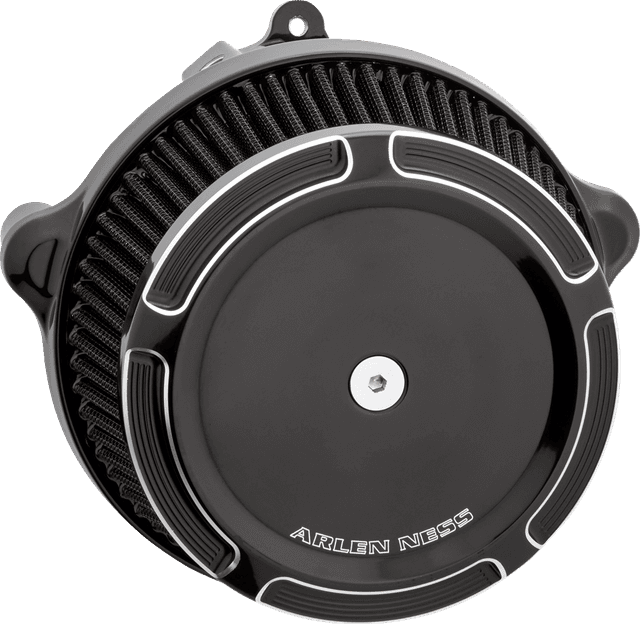 ARLEN NESS 1010-3255 Big Sucker™ Stage 1 Air Cleaner Kit with Cover - Beveled - Black — image 1 of 2
