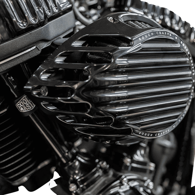 ARLEN NESS 1010-3262 Rough Craft Air Cleaner Kit - Black — image 2 of 2
