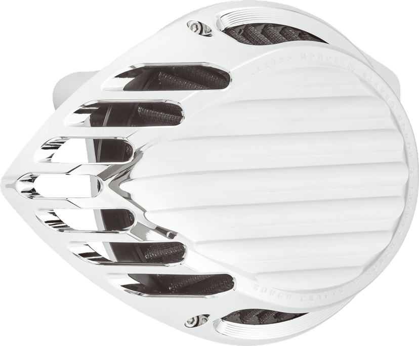 ARLEN NESS 1010-3263 Rough Craft Air Cleaner Kit - Chrome