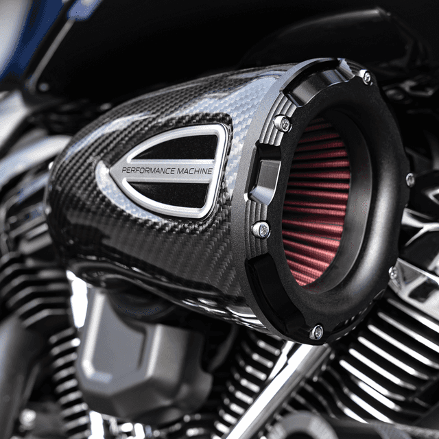 PERFORMANCE MACHINE (PM) 1010-3271 C4 Series Air Cleaner Kit - Black Ops™ - Twin Cam Throttle by Wire — image 1 of 3