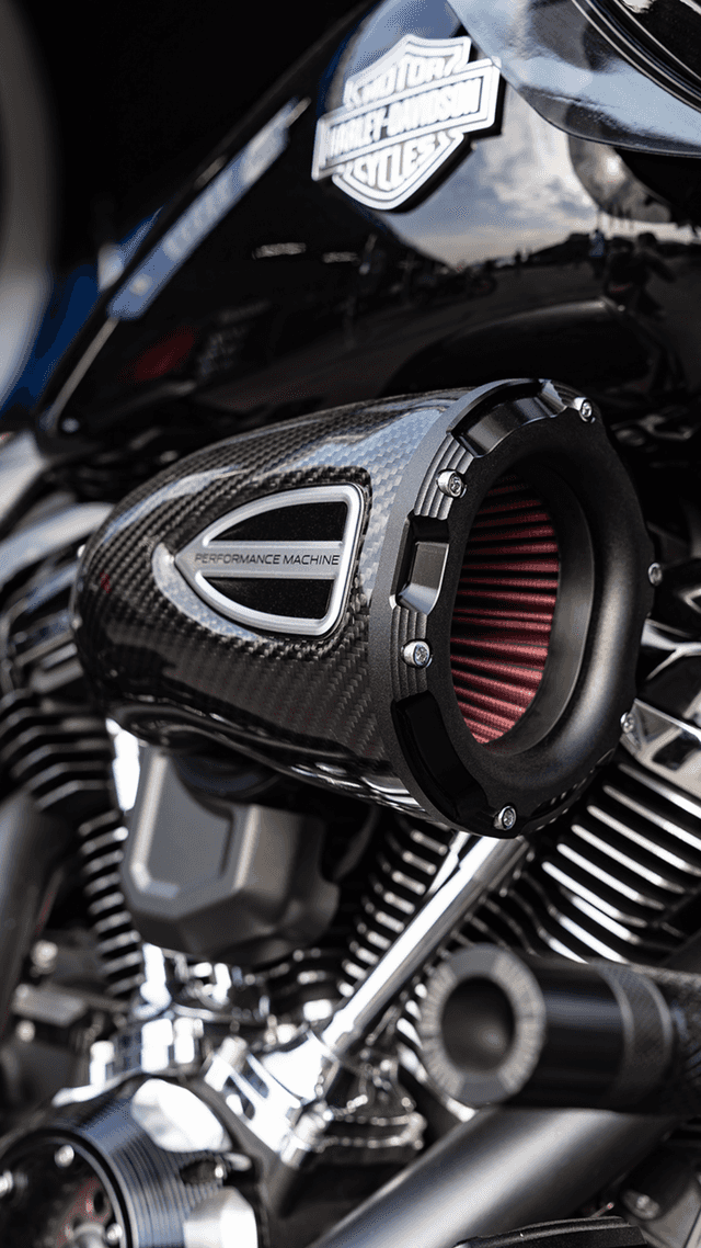 PERFORMANCE MACHINE (PM) 1010-3273 C4 Series Air Cleaner Kit - Black Ops™ - Touring — image 2 of 3