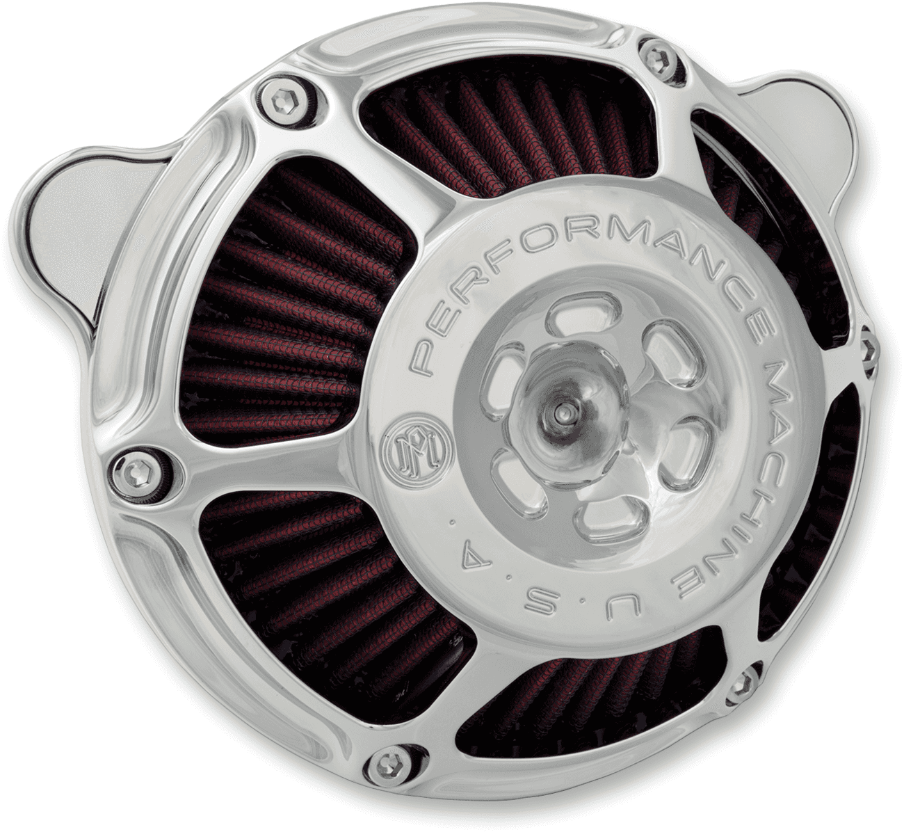 PERFORMANCE MACHINE (PM) 1010-3274 Max HP Air Cleaner Kit - Chrome