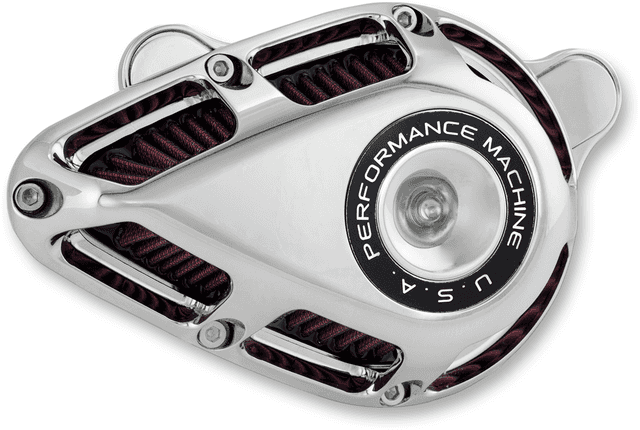 PERFORMANCE MACHINE (PM) 1010-3282 Jet Air Cleaner Kit - Chrome — image 2 of 2