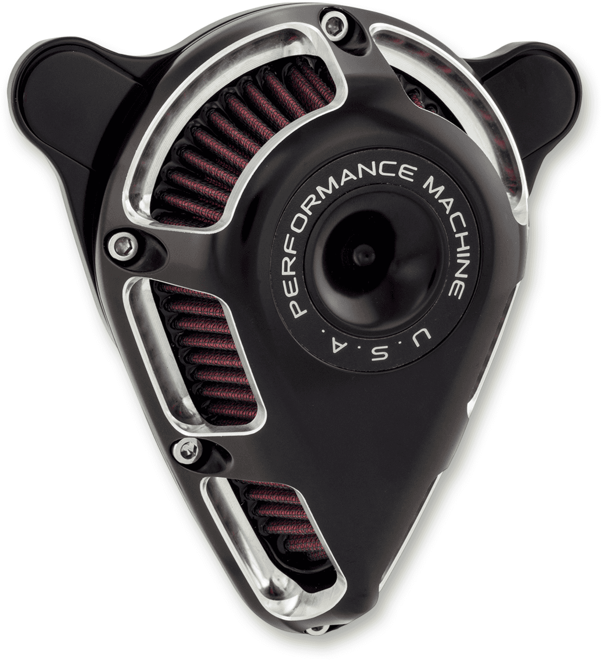 PERFORMANCE MACHINE (PM) 1010-3284 Jet Air Cleaner Kit - Contrast Cut™