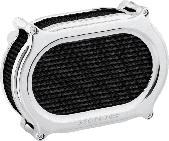 ARLEN NESS 1010-3364 Stage 2 Oval Air Cleaner Kit - Chrome
