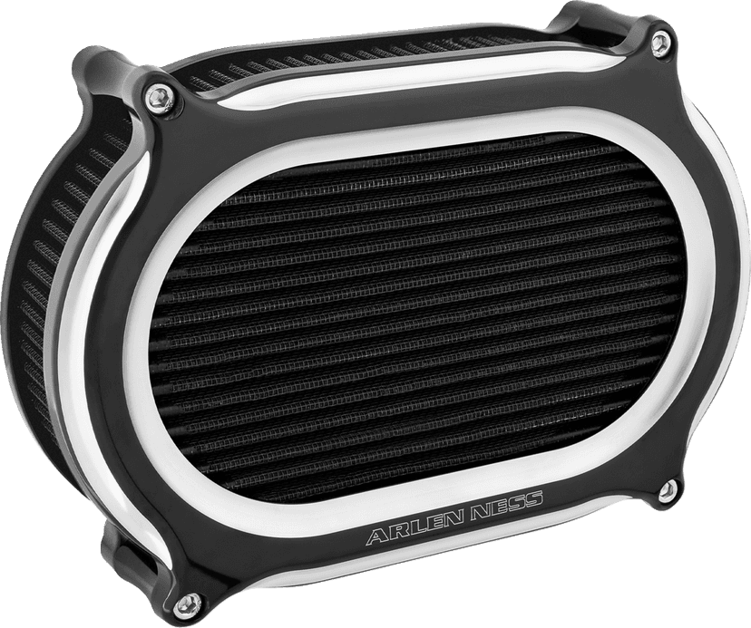 ARLEN NESS 1010-3384 Stage 2 Oval Air Cleaner Kit - Black