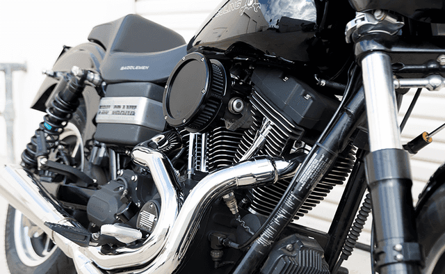 FEULING OIL PUMP CORP. 1010-3446 Slim BA Air Cleaner Kit - Black - Black Filter - Twin Cam — image 2 of 2