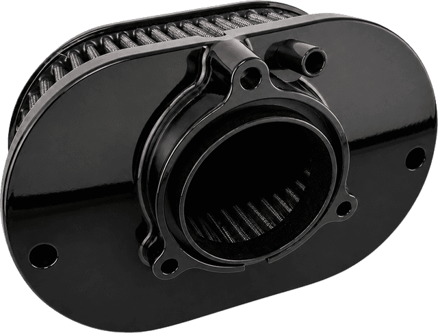 KODLIN USA 10103476 Vektor Oval Air Cleaner - Gloss Black - M8 — image 4 of 5