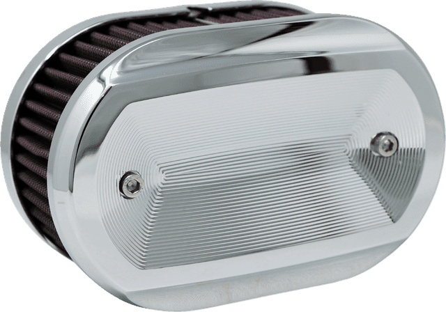 KODLIN USA 10103477 Vektor Oval Air Cleaner - Chrome - M8 — image 1 of 3