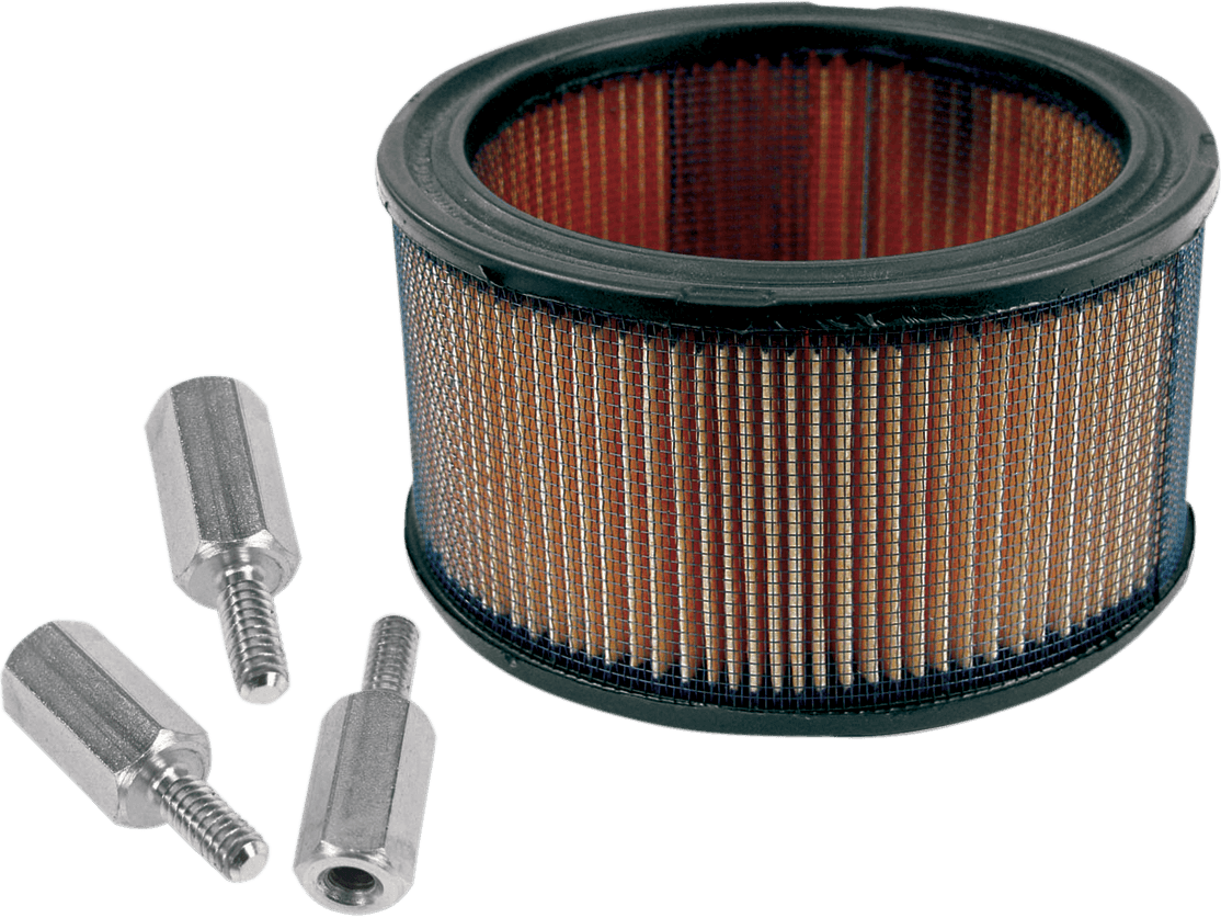 S&S CYCLE 1011-0323 High-Flow Air Filter & Adapter Kit - Super E/G Carburetor