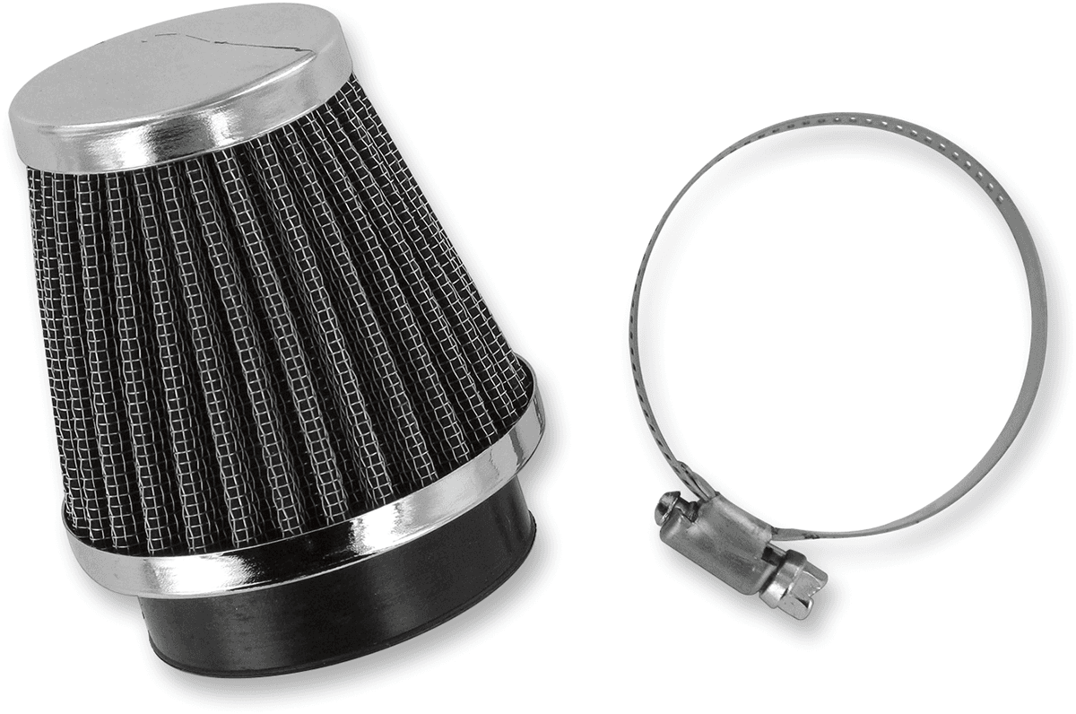 EMGO 1011-0459 Clamp-On Pod Air Filter - Honda/Kawasaki/Suzuki/Yamaha - 52 mm ID