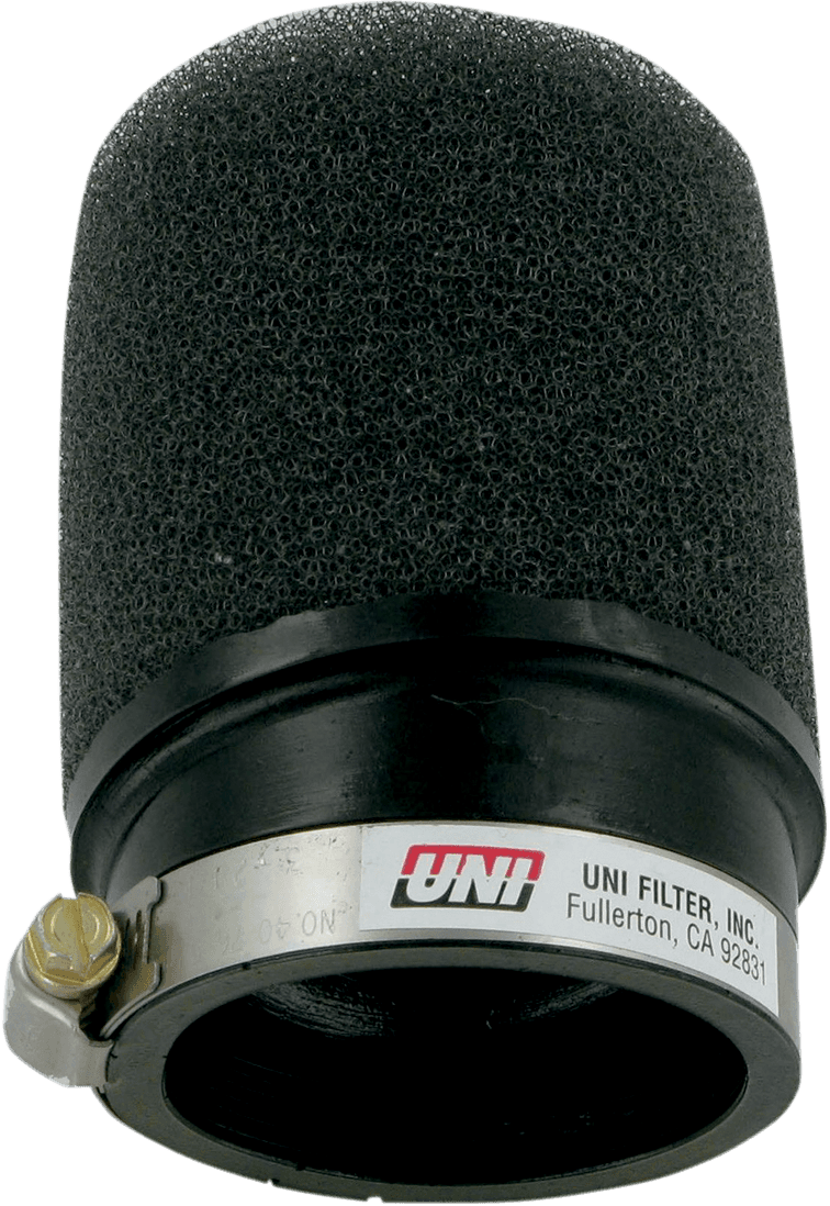 UNI FILTER 1011-1330 Snowmobile Pod Air Filter - Angled - 2-1/2" ID