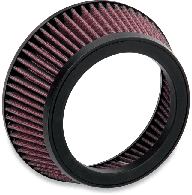 LA CHOPPERS 1011-2052 Replacement Air Filter - Red - LA Choppers/Affliction Air Cleaners - Dyna/Softail/Touring/Trike